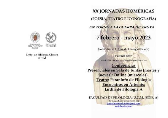 XX Jornadas Homéricas